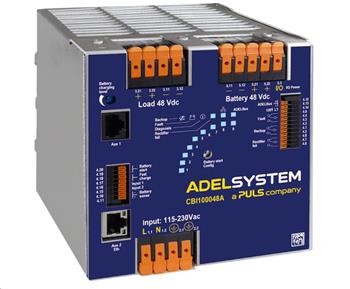 ADEL System CBI100048A, průmyslový zálohovaný zdroj, 48V/20A, 1000W, IP dohled