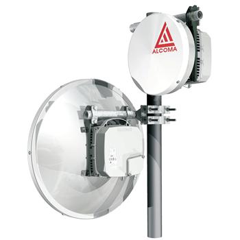 Alcoma AL24 MP165, 24 GHz, 165 Mbps, incl. 65 cm antennas
