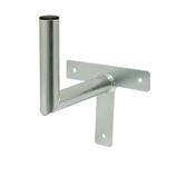 Antenna holder 25cm with cross, tube 42/2mm, Galva zinc