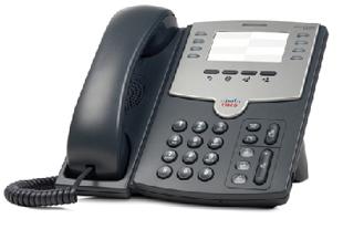 Cisco 8 Line IP tel., PoE, PC Port, SPA501G