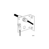 Coaxial cable / surge protector double rack mount