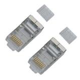 Connector CAT6, STP, RJ-45-wire