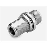 Connector connector N female-N female, panel