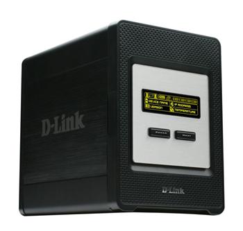 D-Link DNS-343 Network Storage 4 SATA slot