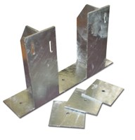 Držák příhradového stožáru - spodní část - žár - odsazení 400mm