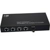 Fiber Arsenal optický 100M konvertor 100WSC25SB4P, WDM, SM, SC, 1550nm, 25 km, 4x RJ-45