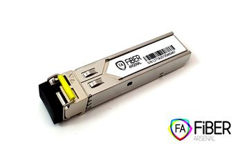 Fiber Arsenal SFP WDM, 1.25Gbps, LC simp., 20km, 1310/1550nm, DDM,-40°C to +85°C, Cisco