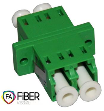Fiber Arsenal spojka optických konetorů LC/APC singlemod, duplex