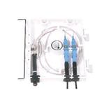 Fiber termination box for 2 fibers