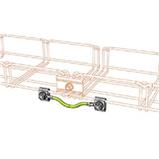 Grounding connector SUM 1 for MERKUR 2 gutter