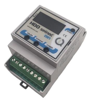 HDO switch on DIN rail