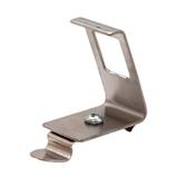 Holder for 1 keystone to DIN rail-metal