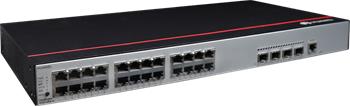 Huawei S5735-L24P4S-A1 Managed PoE+ Switch, 24x GE port, 4x SFP, AC, oficiální CZ distribuce