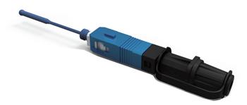 INNO Splice-On connector SC-SM-UPC-30, OS1 9/125 SM, complete including weld protection, attenuation up to 0.2dB
