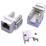 Keystone RJ45 UTP CAT6 (DUAL) MINI white