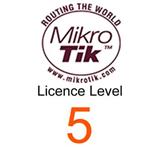 Licence MikroTik RouterOS Level 5