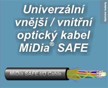 LT MiDia SAFE, 48 vl. AW FLEX, 4x12 vl./trub., LS0H plášť, OD 10 mm