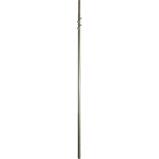 Mast 2nd part d48/57mm (2x2.5m), zinc Flame