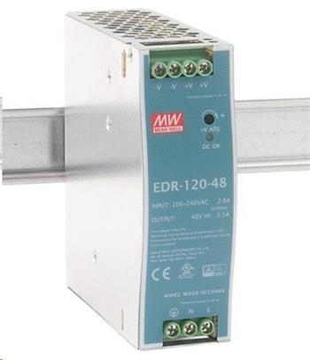 Mean Well EDR-120-48, Switching power supply 48V/2.5A, 120W