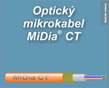 MiDia CT, 12 vl. AW FLEX, OD 4,1 mm, PA orange plášť