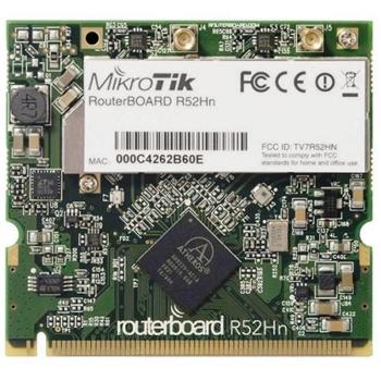 MikroTik R52Hn miniPCI karta 802.11n, Atheros AR9220 (2,4/ 5 GHz, 25 dBm)