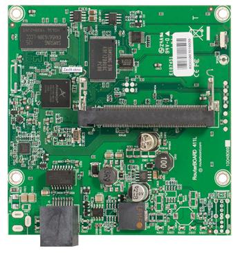 MikroTik RouterBOARD 411GL, 680MHz Atheros CPU, 32MB RAM, RouterOS L4