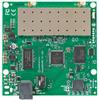 MIKROTIK RouterBOARD 711G+ L3 (400MHz; 32MB RAM, 1xGbitLAN, 1x5GHz 802.11a/n card, 2xMMCX, USB)