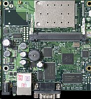 MikroTik RouterBOARD RB411AR, RouterOS L4, 1xLAN