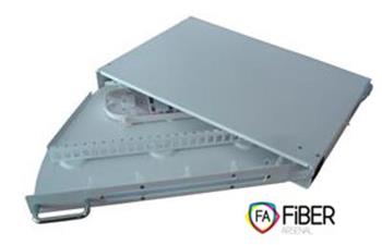 Optical bath, 19", 24x SC simplex, rotary