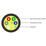 Optical cable, J/A-(ZN)H, FTTx DROP, 12V, 9/125, G657A, 3.4mm, LSOH