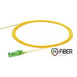 Optical pigtail, 9/125,E2000/APC, SM, 900µm, 1m