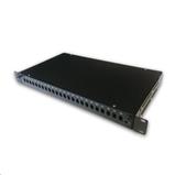 Optical tub, 19", 1U, 24x SC Simplex, extendable