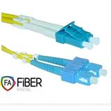 Optický patchcord, 9/125, LC/PC-SC/PC, SM, duplex, 10m