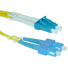 Optický patchcord, 9/125, LC/PC-SC/PC, SM, duplex, 5m