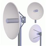 Parabolic antenna 18dBi, dia.44cm incl. Lightning arresters