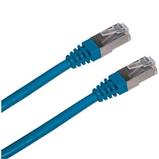 Patch cord FTP CAT5E 1m blue