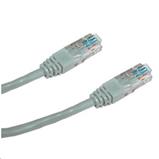 Patch cord UTP CAT5E 10m (x) gray crossed