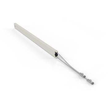 PATCHBOX.ONE Cat.6a STP, kazeta s kabelem 2.5m, šedá, 46RU