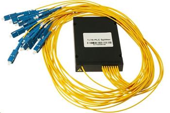PLC Splitter ABS BOX 1x16, 1260 - 1650 nm, SM PLC 2 m, SC, G.657A2