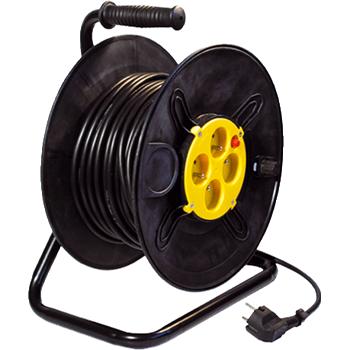 Prodlužovací buben KF-FBG-20A 3G1.5mm-25mt 4 zásuvky