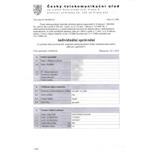 Provision of an individual authorization (license) for the use of radio frequencies at the CTÚ