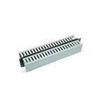 RACK 19" Binding panel 2U double-sided plastic strip