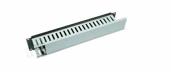 RACK 19" Vyvazovací panel 2U jednostranná plastová lišta