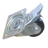 RACK Set of wheels with brake, load capacity 800 kg