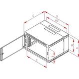 RACK Triton, 19", 4U, 600x500mm, wall-mounted-RBA-04-AD5-CAX-A1