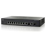 Refurbished: Cisco SG300-10, 8x Gigabit + 2x SFP Switch
