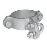 Remote lightning rod holder for 40 mm pipe