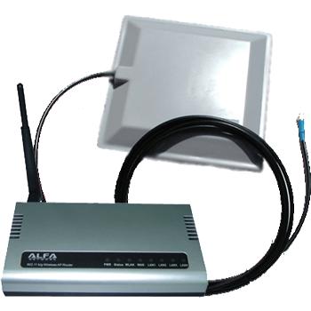 Sada WiFi routeru AIP-W610 a PAN 13dBi + propojovací kabel 3m