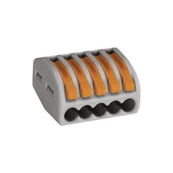 Svorka WAGO 222-415 5 x 2,5 s páčkou