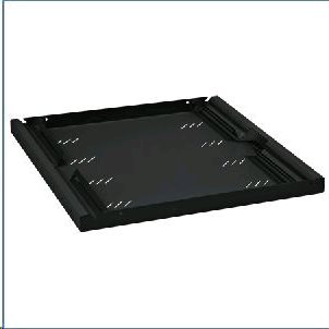 Triton shelf with perforation 19", 1U, 650mm